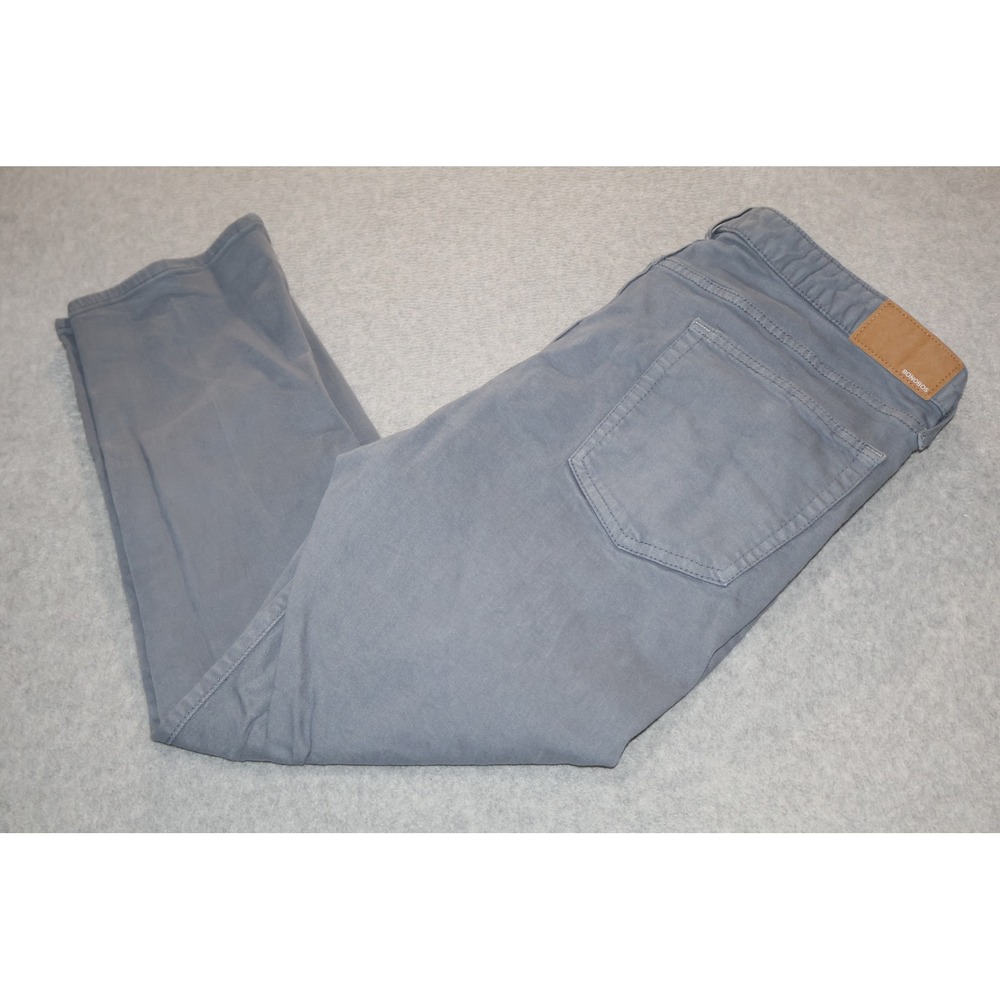 Bonobos Jeans Men 38x30 Gray Slim Fit Stretch Denim Casual Cotton Blend